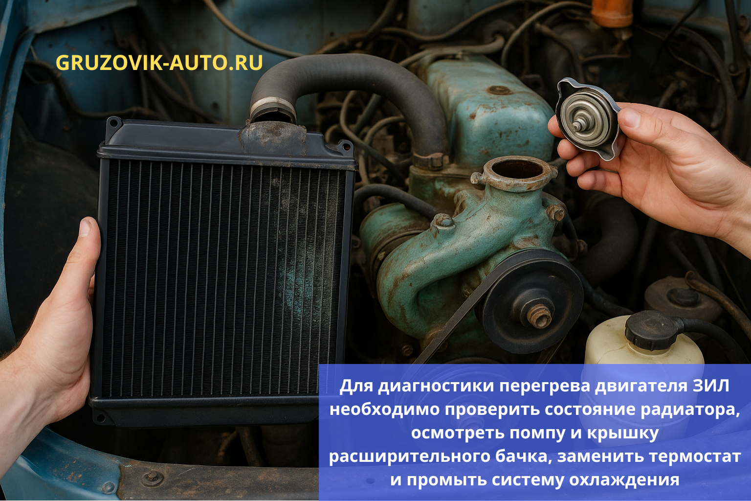 радиатор зил